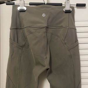 Sage Green Lululemon Leggings